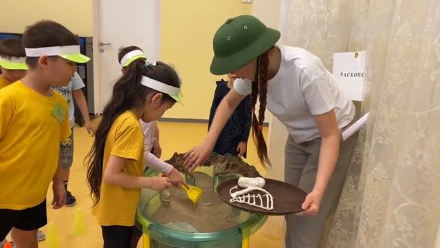 Пед. мероприятие совместной деятельности воспитателя c детьми «В поисках останков мамонта» смотреть онлайн