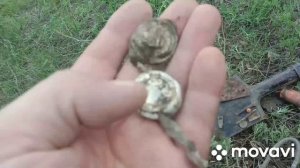 Коп с металоискателем Гарэт Айс 150 и находки с ним.