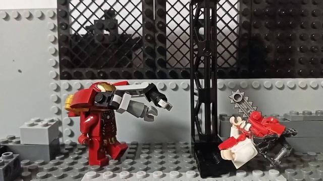 Лего (Lego) анимация #человек бензопила смотреть онлайн