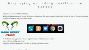 ☑️ Notification Badges HUAWEI nova 2i