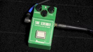 Original Ibanez TS-808 Tube Screamer Pedal Demo