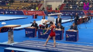 ???? Опорный прыжок. Юниоры. Международные соревнования по спортивной гимнастике: Россия-Китай