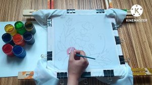 Батик/мастер класс по росписи ткани. #творчество #батик  #рисунок  #самоделки