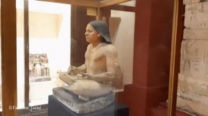 The Seated Egyptian Scribe | Lo Scriba Seduto | Cairo Museum| Egypt Virtual Tour