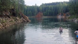Голубое озеро🏊🏊♀️🏊♂️🌊г. Реж