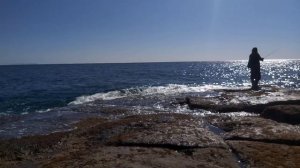 Ловля одноперого терпуга с берега на полуострове Тобизина