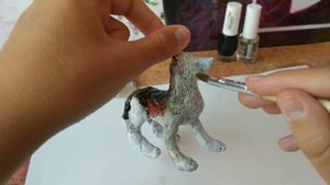 Как слепить Сибирскую хаски из полимерной глины? Третья часть.