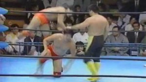 Mitsuharu Misawa & Kenta Kobashi & Toshiaki Kawada vs Jumbo Tsuruta & Masanobu Fuchi & Akira Taue