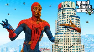 ЧЕЛОВЕК ПАУК ПРЕВРАТИЛСЯ В ЗОМБИ И СОЖРАЛ ЛЮДЕЙ ГТА 5 МОДЫ! ОБЗОР МОДА В GTA 5! ВИДЕО ГТА ИГРЫ MODS