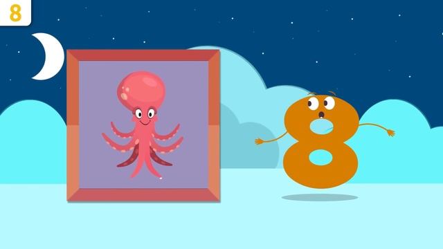 Los números del 6 al 10 - Canciones de los números - Aprender a contar смотреть онлайн