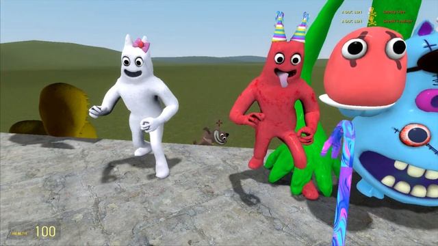 Garten of Banban: 12345691011121314 - Clock Screen Comparison  Monsters Chapters IN Gmo