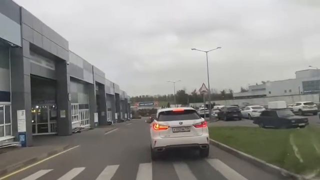 Проезд на автомобиле до павильона дилера компании Вестмет в ТЦ "Конструктор" - Кровли и Фасады смотреть онлайн