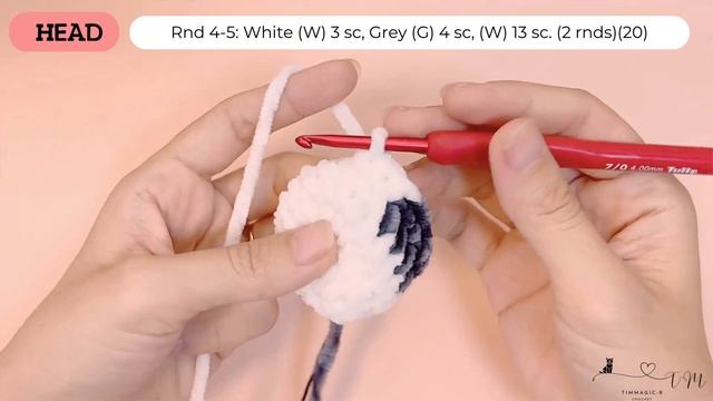 Crochet 7 first rounds - Husky Archer смотреть онлайн