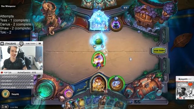 Surprise! Here's A Turn 2 50/1 Mana Wyrm (Time-Tinker Toki Monster Hunt) смотреть онлайн