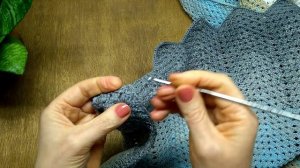 Плед узором "зигзаг" из секционной пряжи. Плюс: как заставить себя заканчивать все начатые дела.