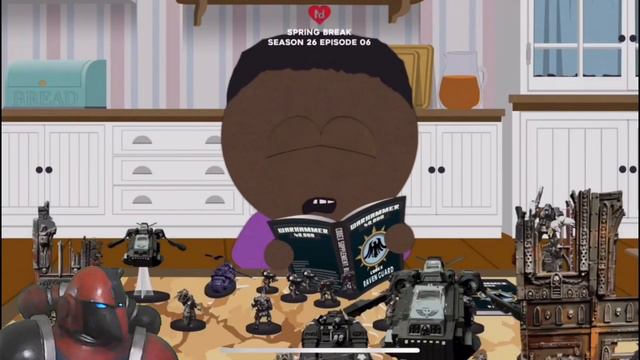 Space Marine reacts to Warhammer 40K in South Park смотреть онлайн