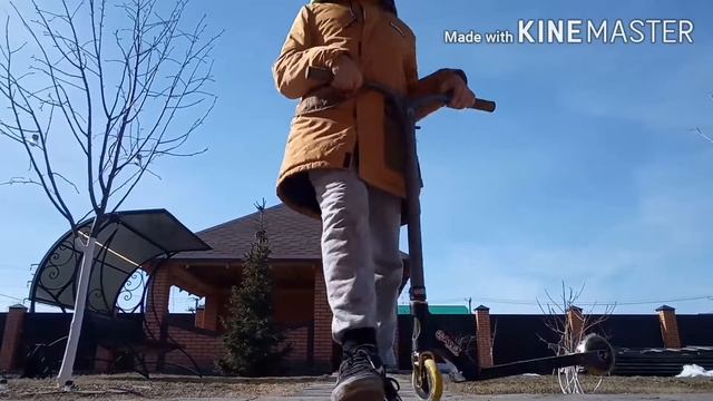 Топ 3 базовых трюков на самокате|vetex смотреть онлайн