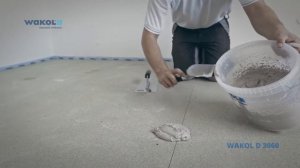 Шпаклевание стыков и отверстий под винты на древесно-стружечных плитах - WAKOL D 3060