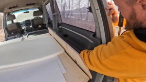 АВТОДОМ СВОИМИ РУКАМИ НА БАЗЕ TOYOTA TOURING HIACE # 1 для путешествий втроем #автодомсвоимируками