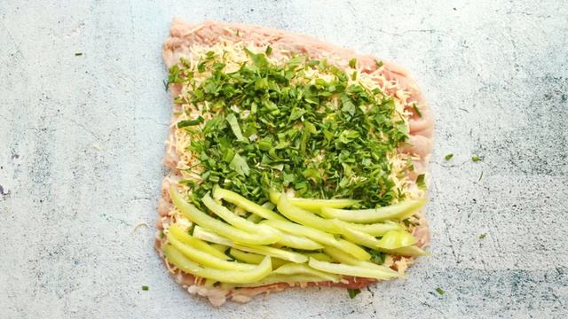 Мясной рулет с имбирем