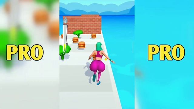 NOOB vs PRO vs LEGEND Twerk Race Walkthrouh Android iOs Gameplay #64 смотреть онлайн