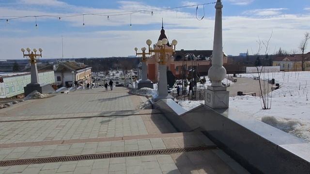 Лестница бульвара Гагарина! Stairs of Gagarin Boulevard! смотреть онлайн