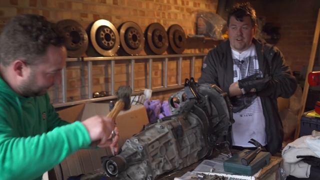 My Subaru Gearbox Nightmare! Stripping a Transmission In My Garage. смотреть онлайн