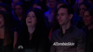 Six year old Aaralyn & Izzy sing "ZOMBIE SKIN" on America's Got Talent. *****