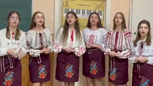 Обр. І. Лайко "Ой під вишнею" . Зразковий вокальний ансамбль "Тоніка ". Березанська школа мистецтв смотреть онлайн