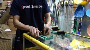 Мини лыжи пластик spb