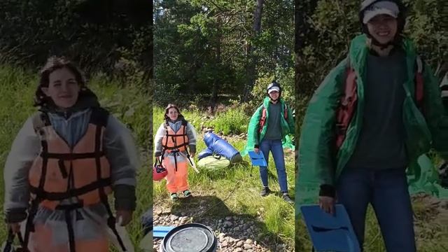 Наш чудесный сплав по Карелии. Как это было! смотреть онлайн