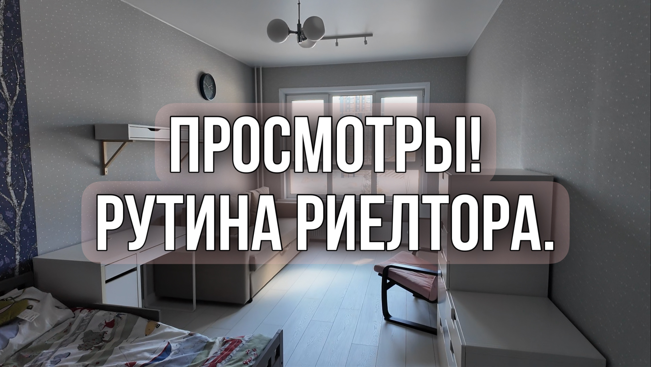 Рутинная работа риэлтора.Просмотры!