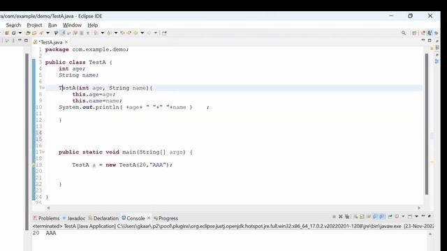 How to call a constructor & chaining constructor and copy constructor in java?