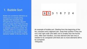 Data Structures | Sorting | Bubble Sort | Java