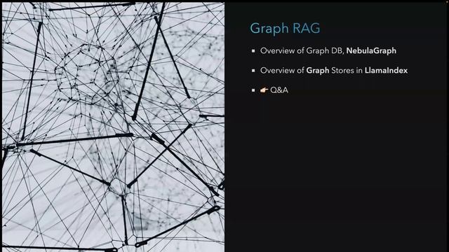 LlamaIndex Webinar: Graph Databases, Knowledge Graphs, and RAG with Wey (NebulaGraph)