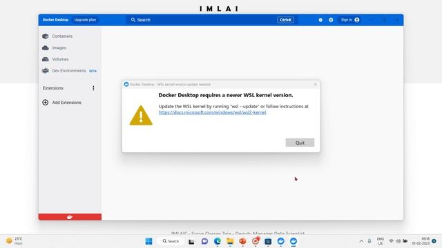 04 01 Installing Docker desktop on windows смотреть онлайн