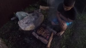 Колбаски купаты на решётке??