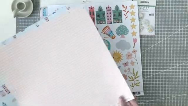 Скрапбукинг. Обзор дизайнерской посылки. Новинки Polkadot. смотреть онлайн