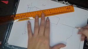 Блузка с цельнокройным рукавом.Построение#sewing #своими руками