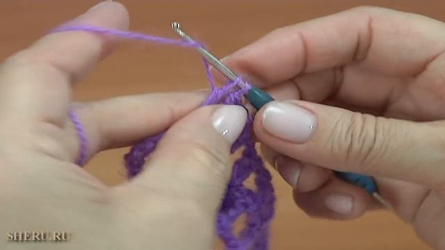 Шарф крючком. Урок 173 смотреть онлайн