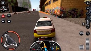 Taxi Sim 2016 #13 - DANGEROUS RIDE! ???Taxi Game Android IOS gameplay