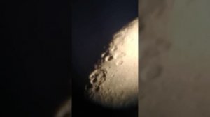 луна в телескоп добсон 16 с телефона moon dob 16
