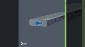 USB Type-C хаб 7-в-1, HDMI, Power Delivery, 2xUSB 3.0, RJ45, microSD/SD, графит от Deppa 73127