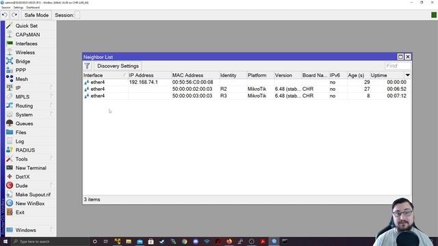 ?MikroTik MTCNA - Router Identity & IP Neighbors смотреть онлайн