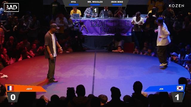 JEFF vs JIN - Battle BAD 2023 - POPPING Top 16 смотреть онлайн