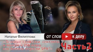 "Зеленые салфетки, сектанты и потери в 256 млрд - как помочь отрасли SPA?" Часть 2