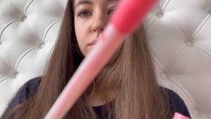ASMR lip gloss tapping асмр блеск для губ таппинг