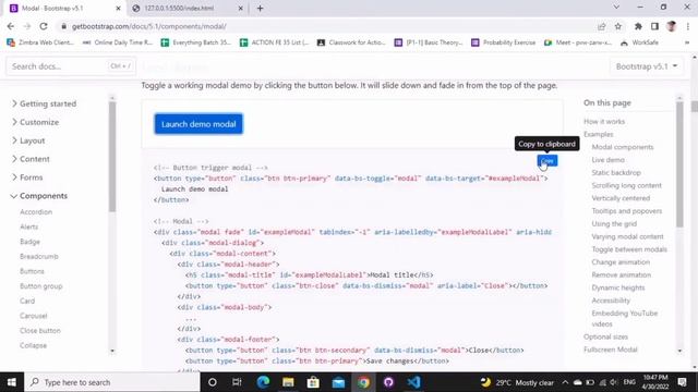 Bootstrap - Drop-down inside Modal смотреть онлайн