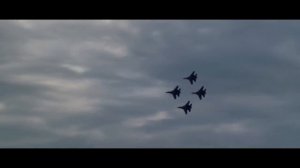Пилотажная группа 'Русские Витязи'   Авиашоу