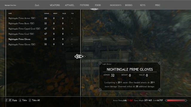 Skyrim mod of the day: Zerofrost Mythical Armor 1: Nightingale Prime смотреть онлайн